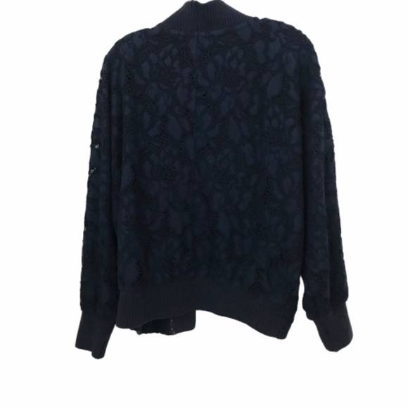 ANTHROPOLOGIE AKEMI + KIN BRUSHED LACE SWEATER - Picture 5 of 7